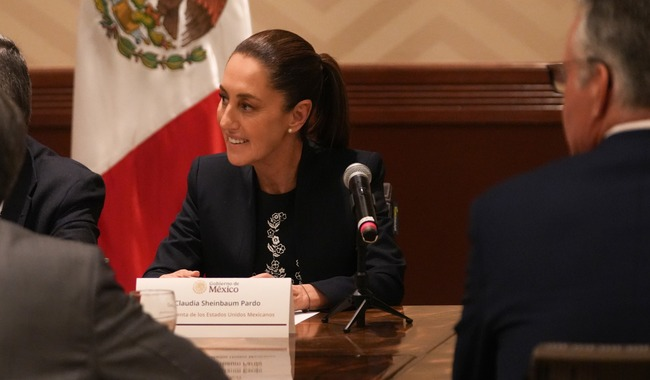 Presidenta destaca interés de empresarios canadienses por invertir en México