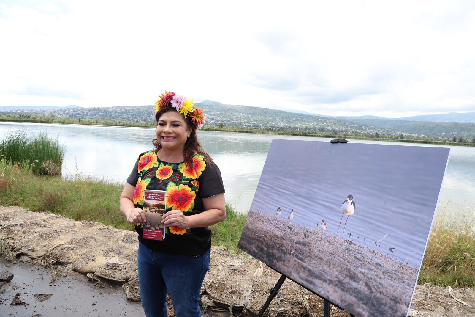Clara Brugada anuncia plan estratégico para recuperar la zona lacustre de Xochimilco y Tláhuac