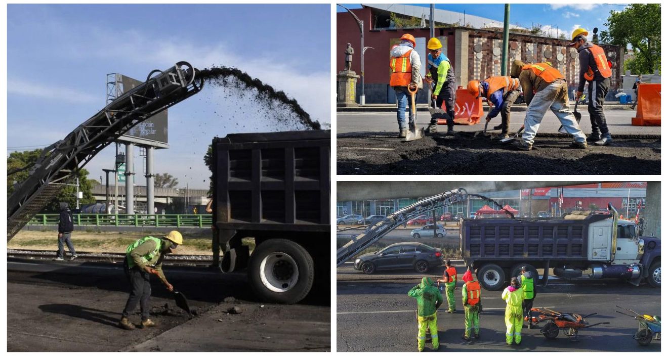CDMX busca reparar mil km de vialidades; ciudadanos podrán reportar baches por WhatsApp y Locatel
