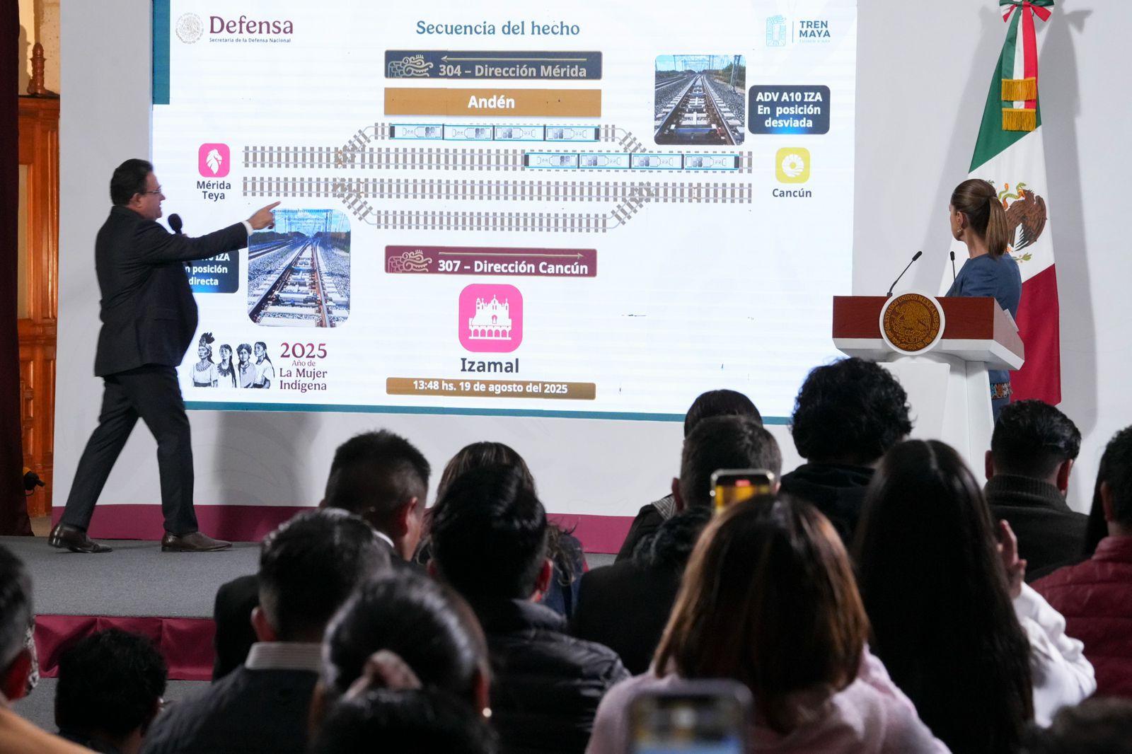 “No fue descarrilamiento”: director del Tren Maya aclara lo ocurrido en estación Izamal