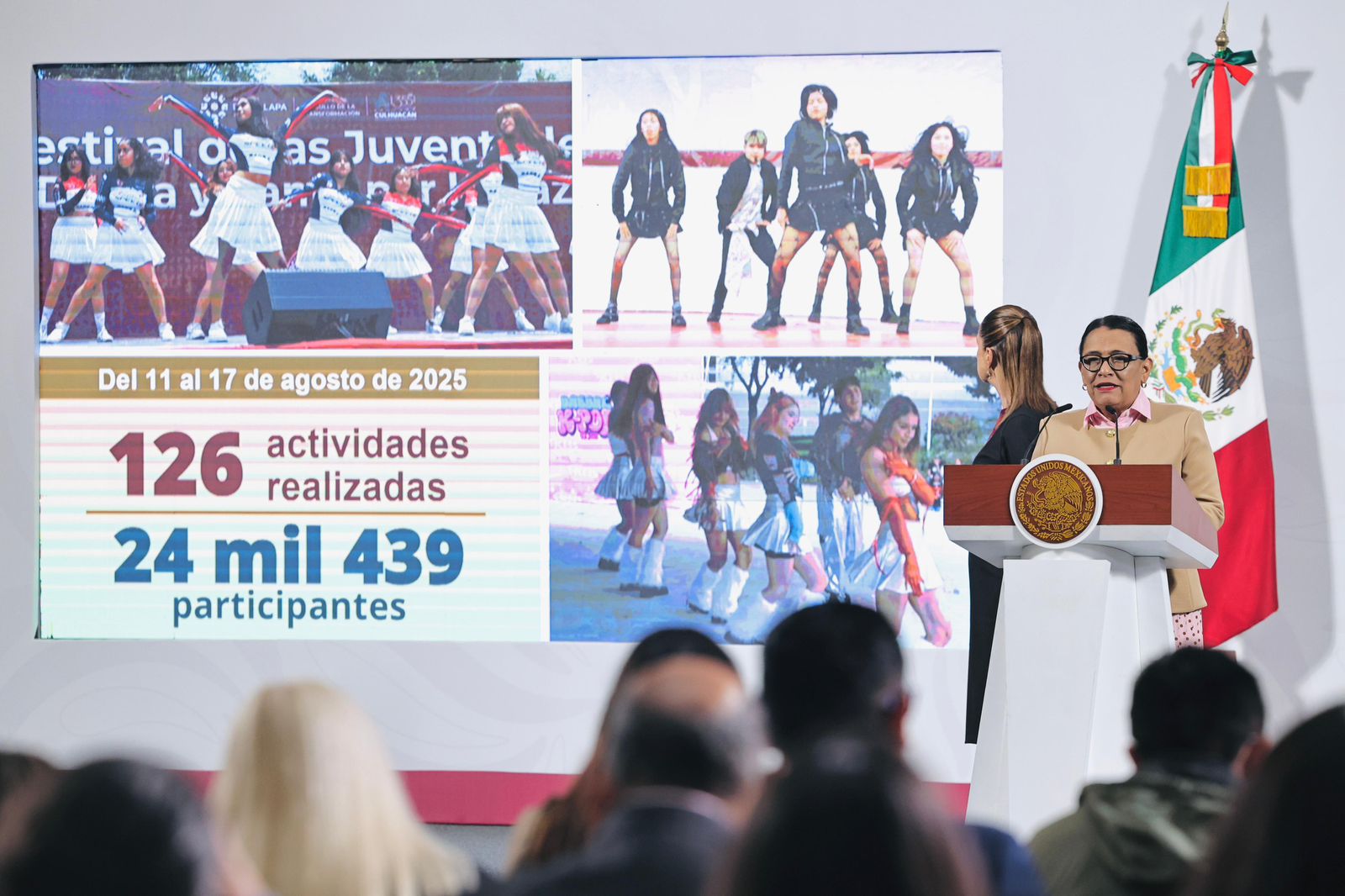 3.2 millones de acciones con la estrategia de Atención a las Causas: Rosa Icela Rodríguez