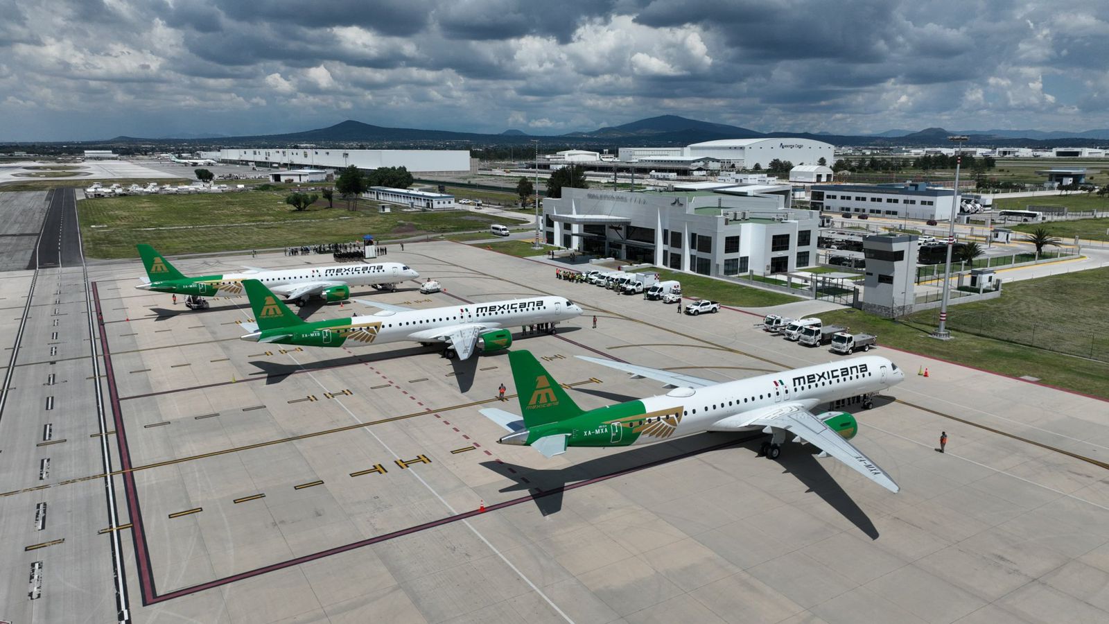 Mexicana ya presume su tercer avión en el AIFA: la aerolínea del pueblo despega en serio