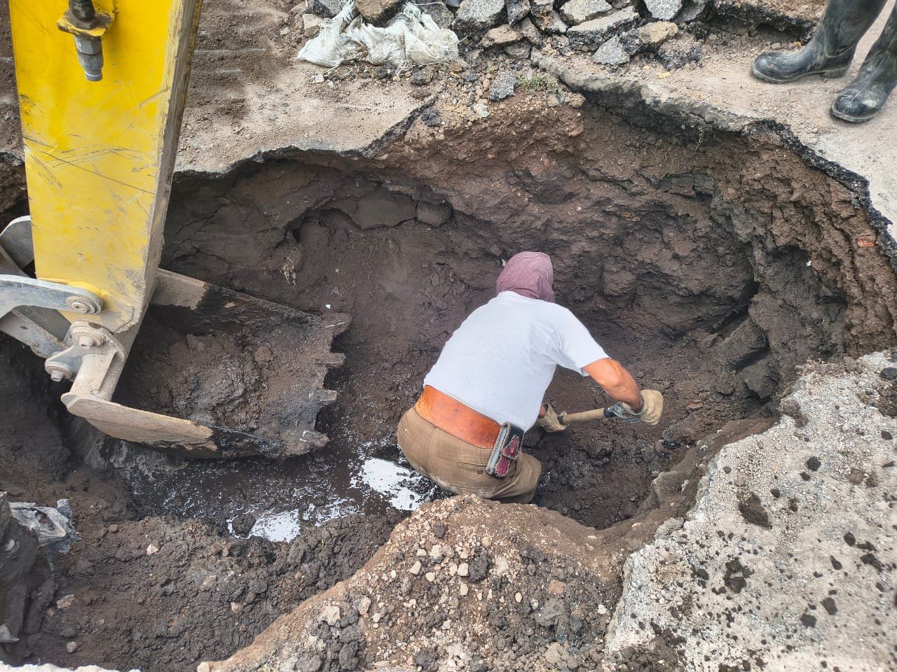 CDMX enfrenta récord: 153 socavones atendidos en 2025; anuncian obras urgentes en Iztapalapa y Zaragoza