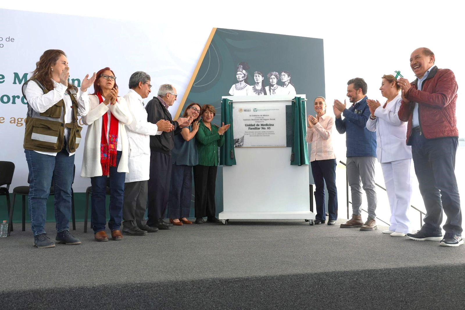 Sheinbaum inaugura la Unidad de Medicina Familiar 93 en Ecatepec; promete atención universal en 2027