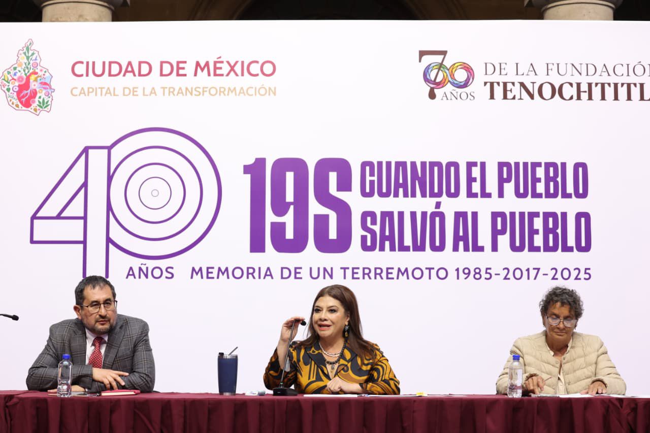 “Cuando el pueblo salvó al pueblo”: CDMX conmemora 40 años del sismo del 85