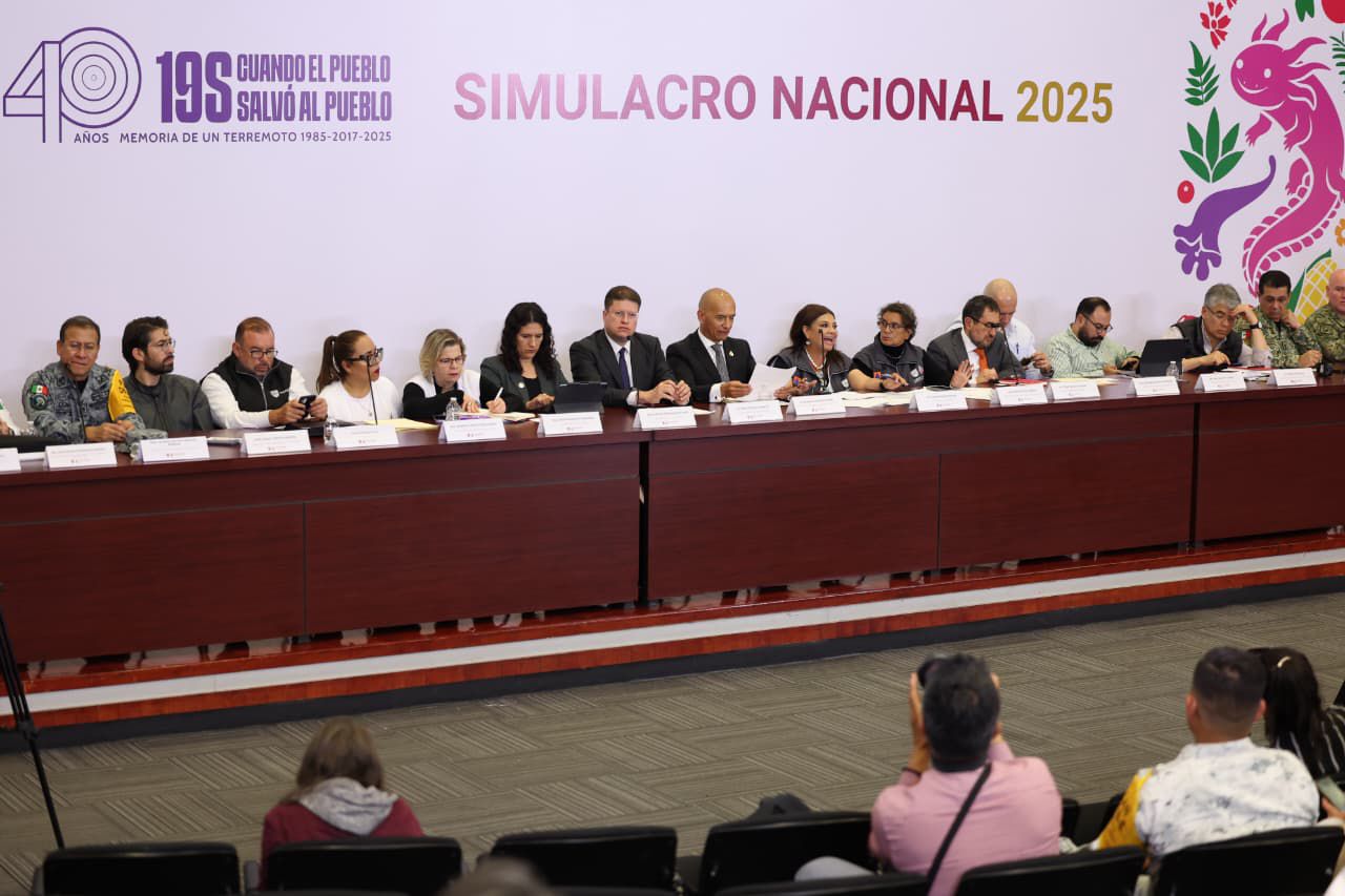 Más de 8.1 millones de personas participaron en el Segundo Simulacro Nacional 2025 en la Ciudad de México
