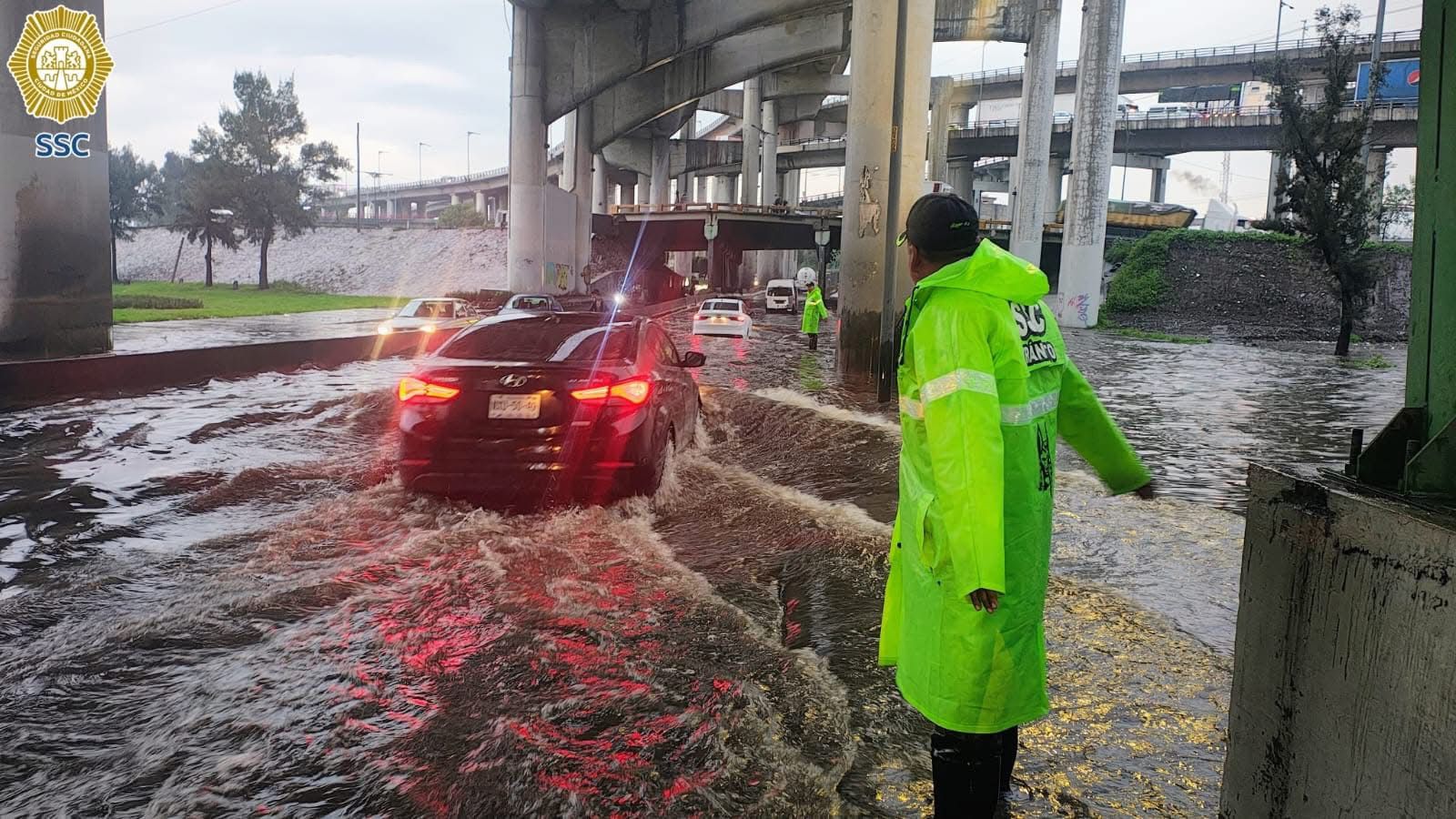 Históricas lluvias dejan 34 millones de m³ de agua y más de 600 viviendas afectadas en CDMX