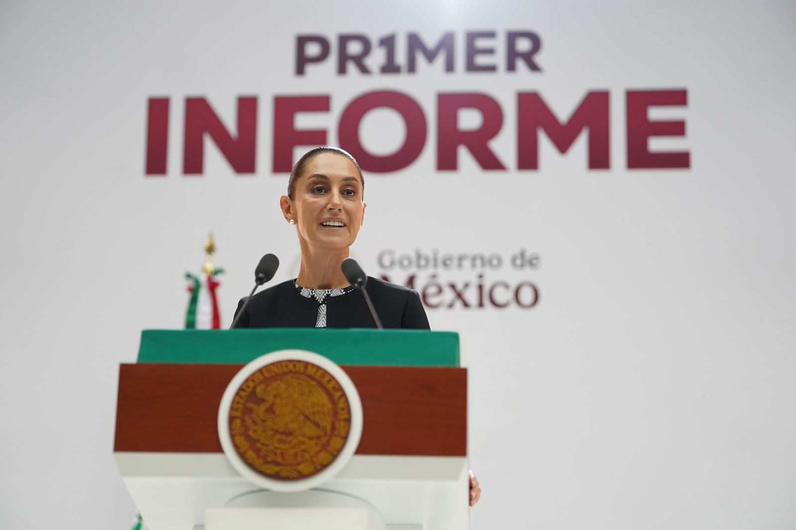 Presidenta Sheinbaum reporta 90 % de abasto de medicamentos en su Primer Informe de Gobierno