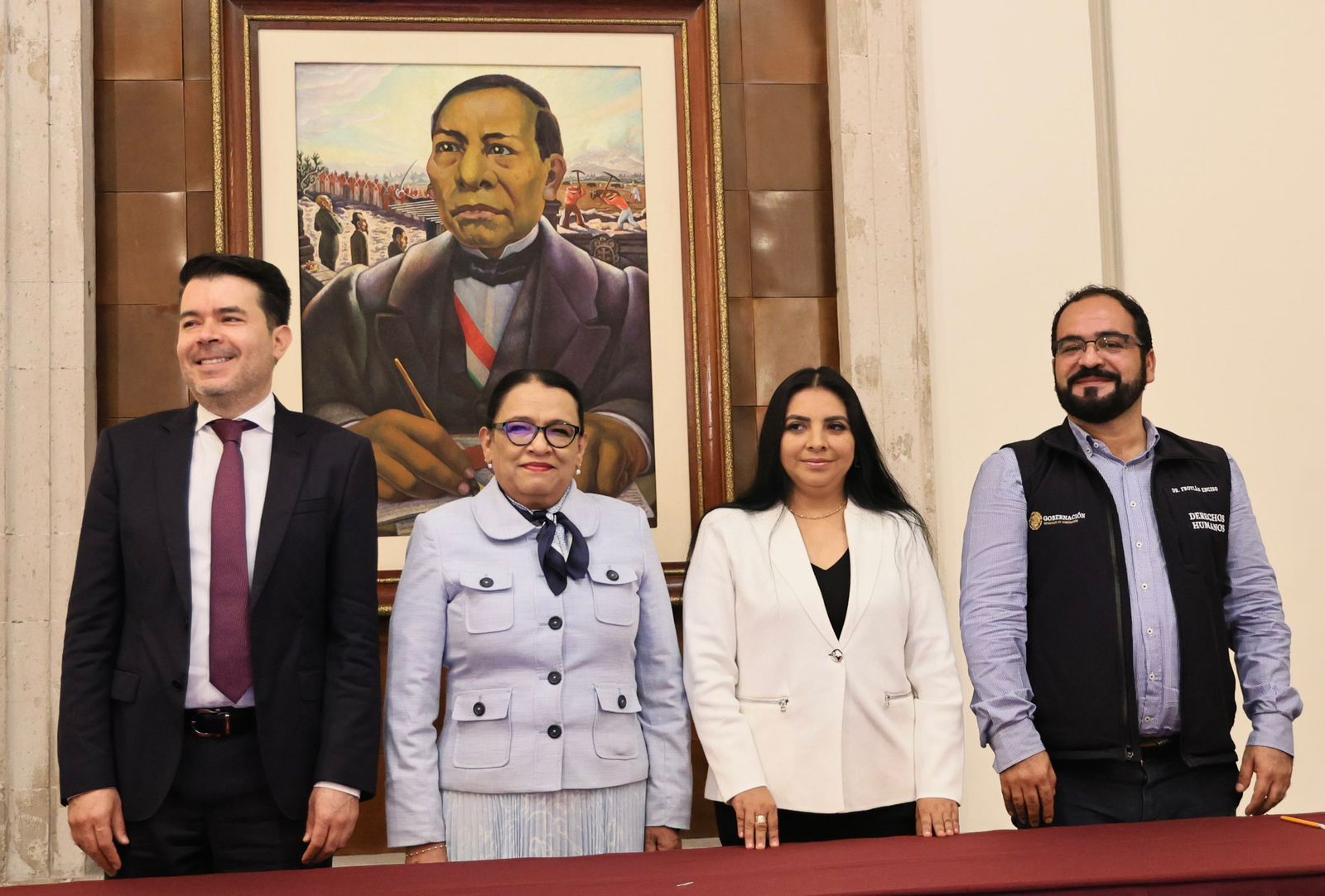 Rosa Icela Rodríguez toma protesta a Martha Lidia Pérez Gumecindo como titular de la Comisión Nacional de Búsqueda