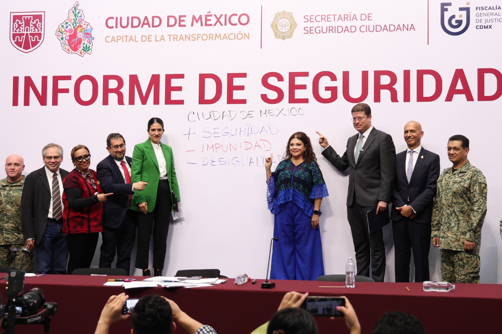 CDMX registra agosto más seguro en más de una década