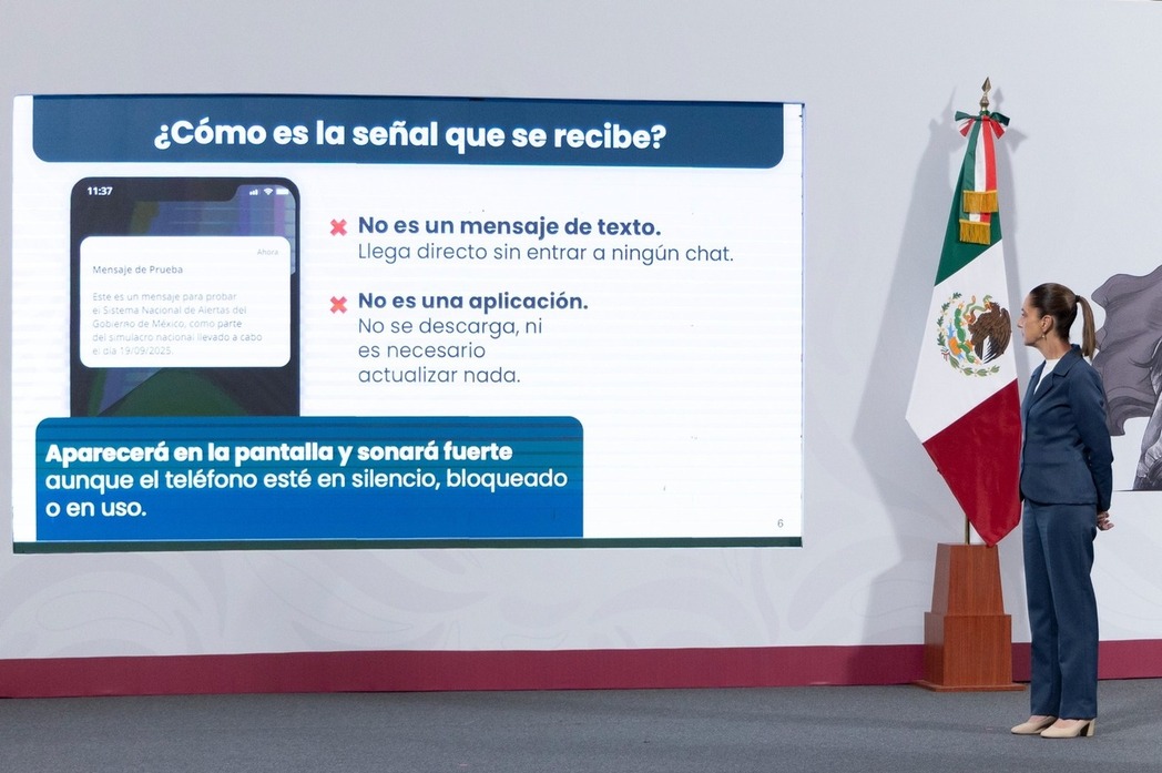 Simulacro: alerta sísmica sonará en 80 millones de celulares este 19 de septiembre