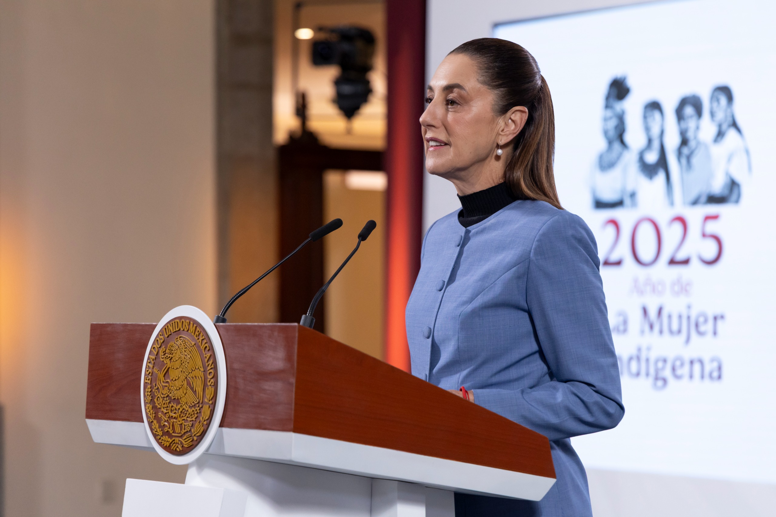 Sheinbaum: la posición de México ante la ONU es que pare el genocidio en Gaza