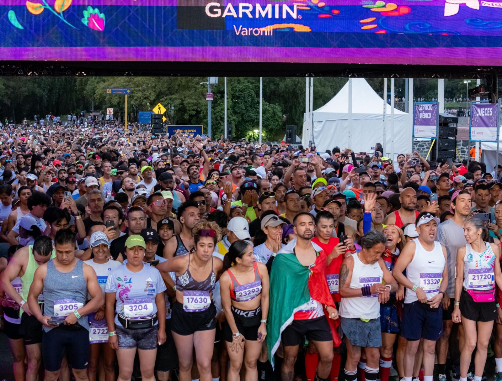 Récord histórico: 34 mil corredores hicieron vibrar el Maratón de la CDMX 2025