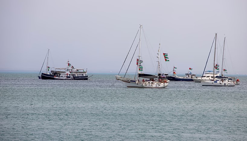 Sin respuestas claras sobre los seis mexicanos de la Flotilla Global Sumud detenidos en Israel