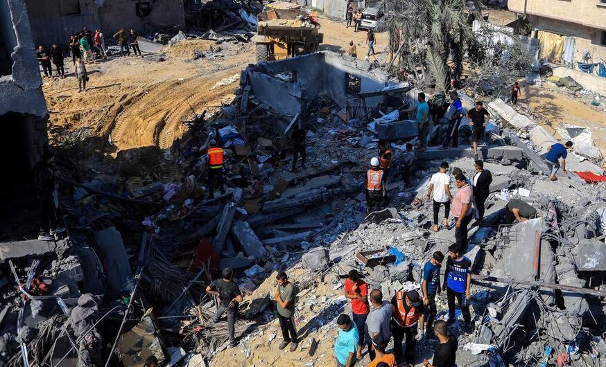 Con Gaza en ruinas, Israel se retira tras bombardear hospital para niños