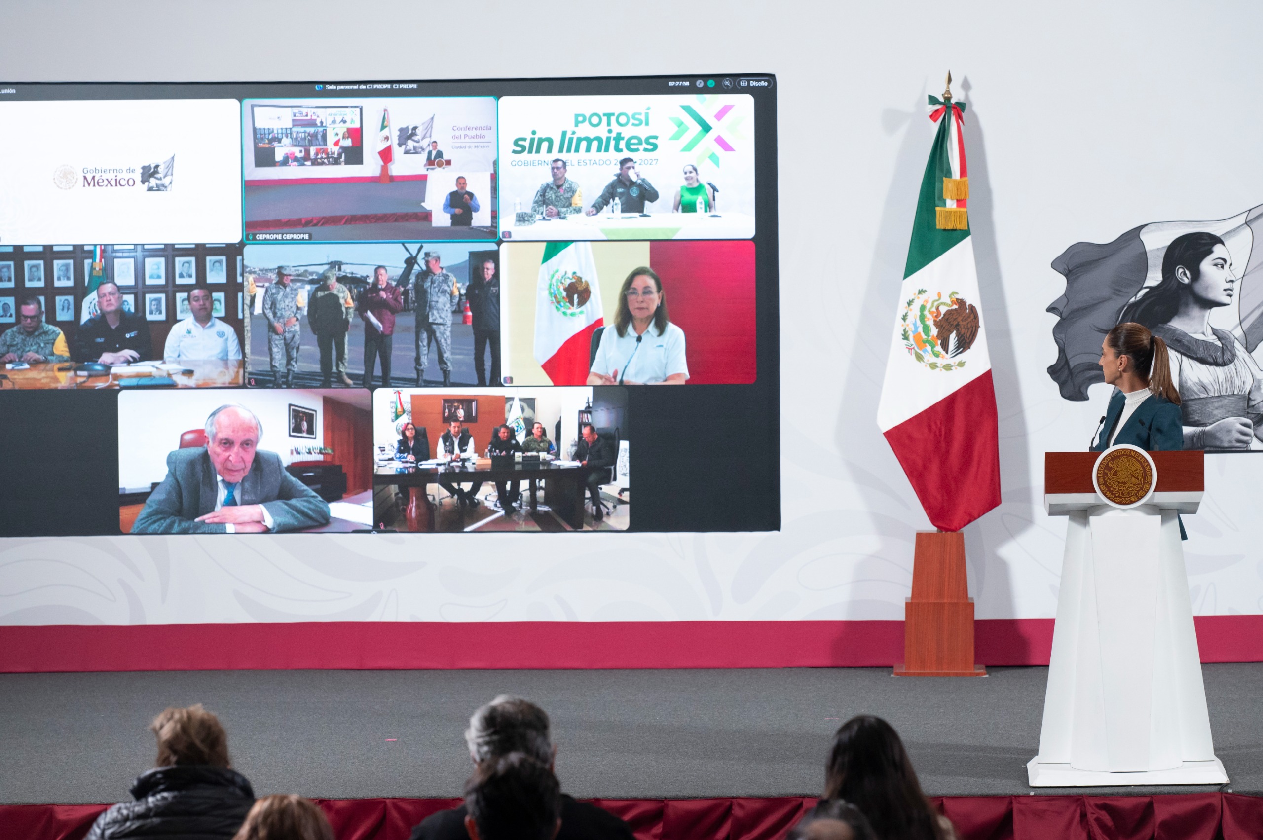 Sheinbaum reafirma compromiso federal ante desastres por lluvias: “No se va a escatimar” en apoyo para danmificados