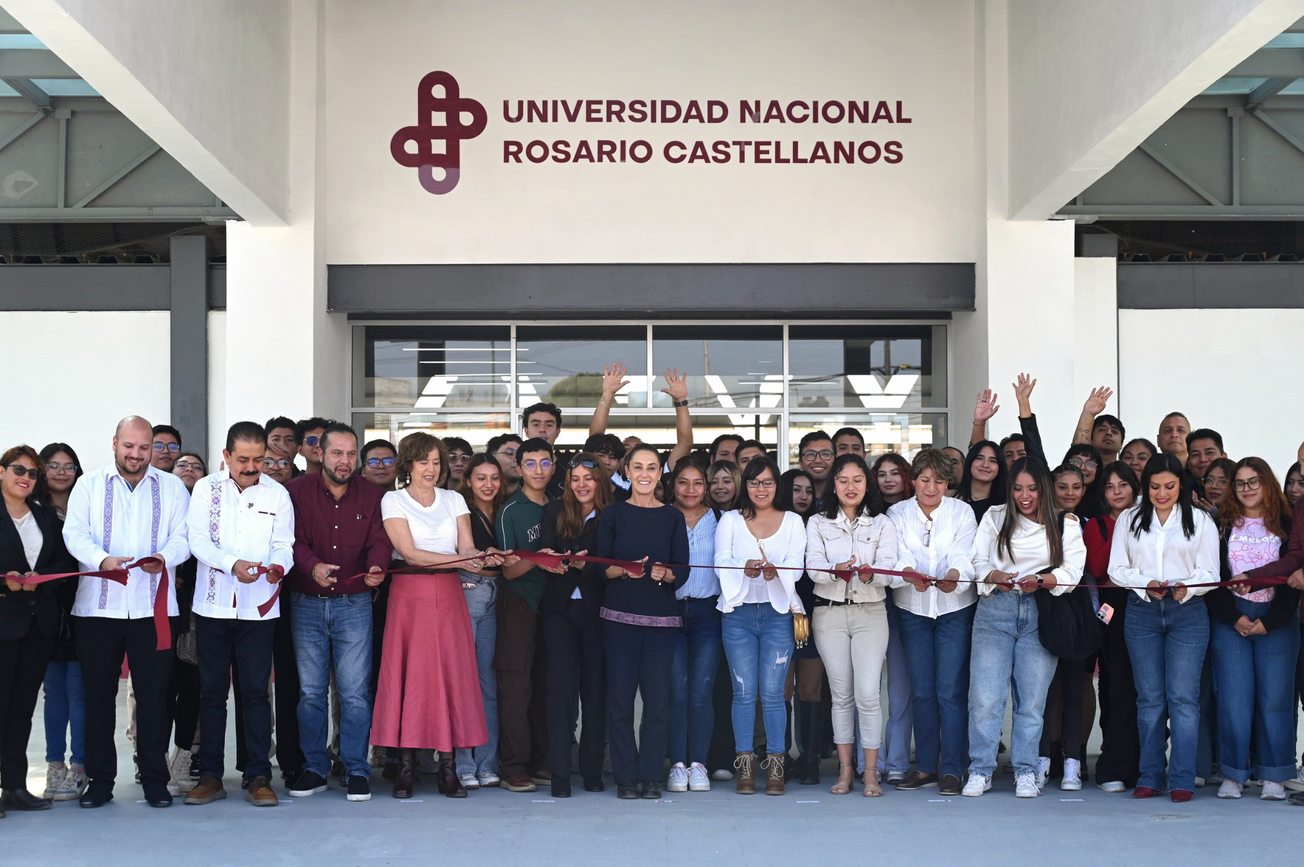 Sheinbaum inaugura Universidad Nacional Rosario Castellanos en Chalco: “Hacemos realidad el derecho a la educación”