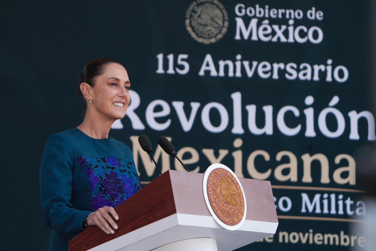 Quienes convocan a la violencia, al odio y porfiriato, se equivocan: Presidenta Sheinbaum en el 115 Aniversario de la Revolución Mexicana