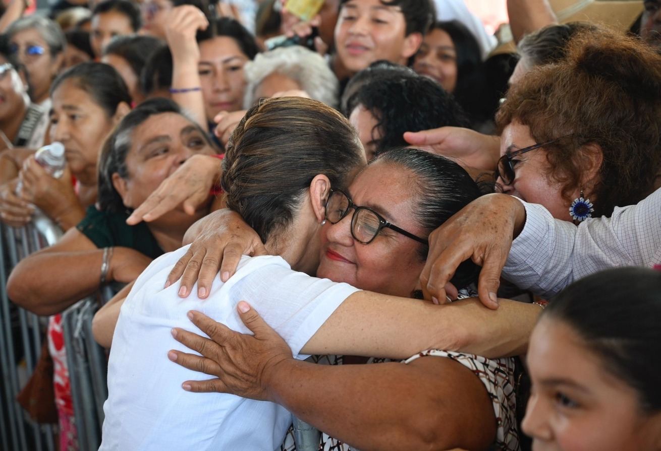 Impulsa Sheinbaum la Pensión Mujeres Bienestar desde Palizada, Campeche