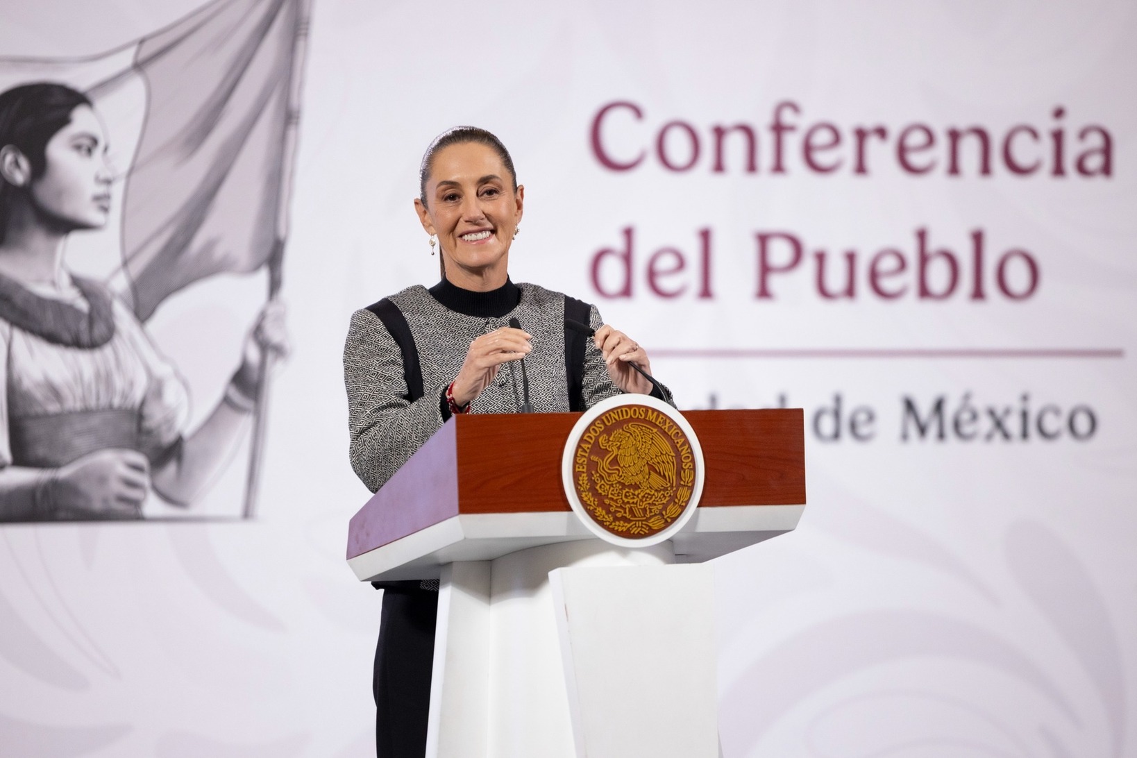 Tras la llegada de Ernestina Godoy a la FGR, la presidenta Sheinbaum confía en que habrá más coordinación para garantizar la seguridad en México