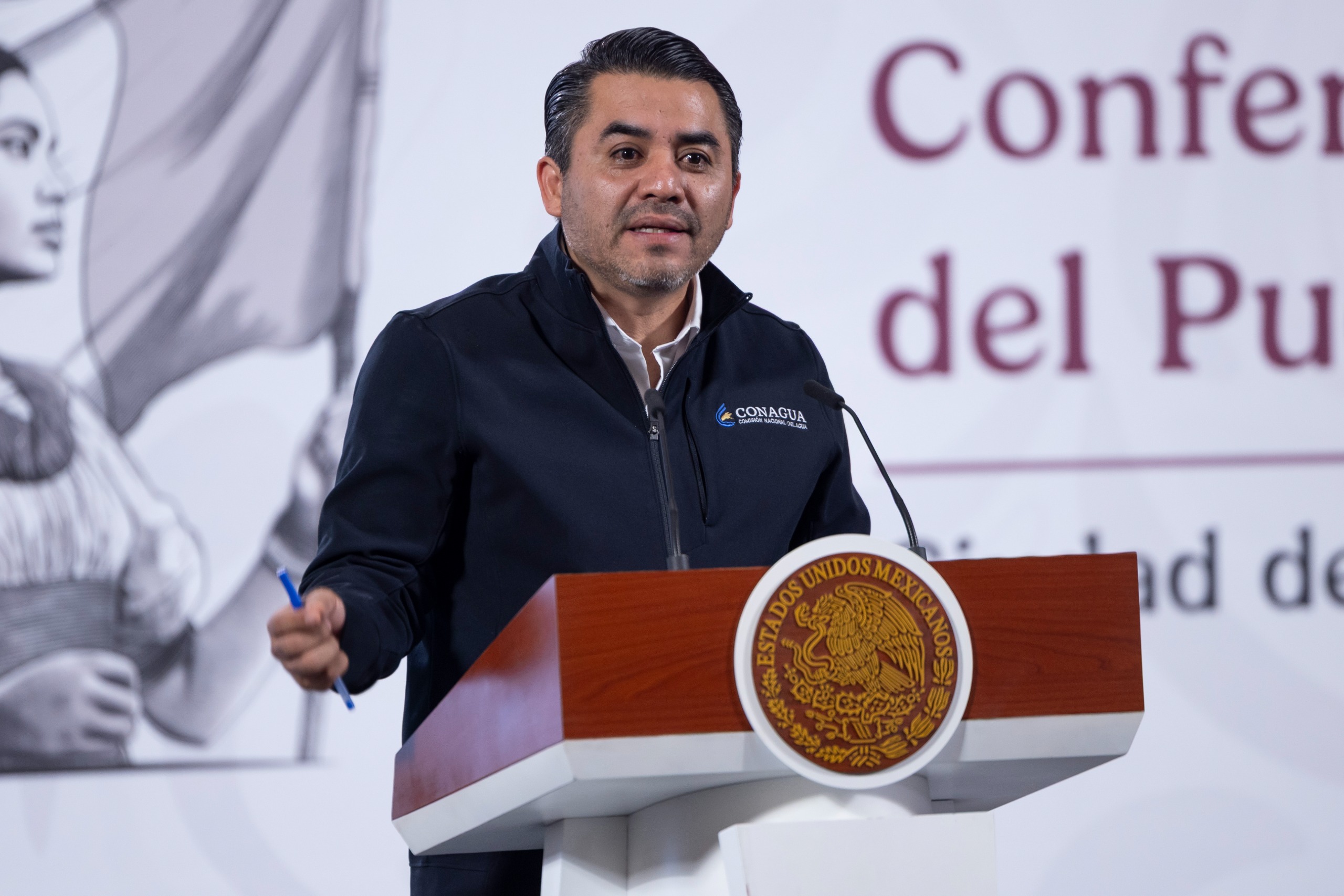 “Están muy preocupados quienes han acaparado agua por años”: confronta Conagua campaña desinformativa sobre la Ley de Aguas Nacionales