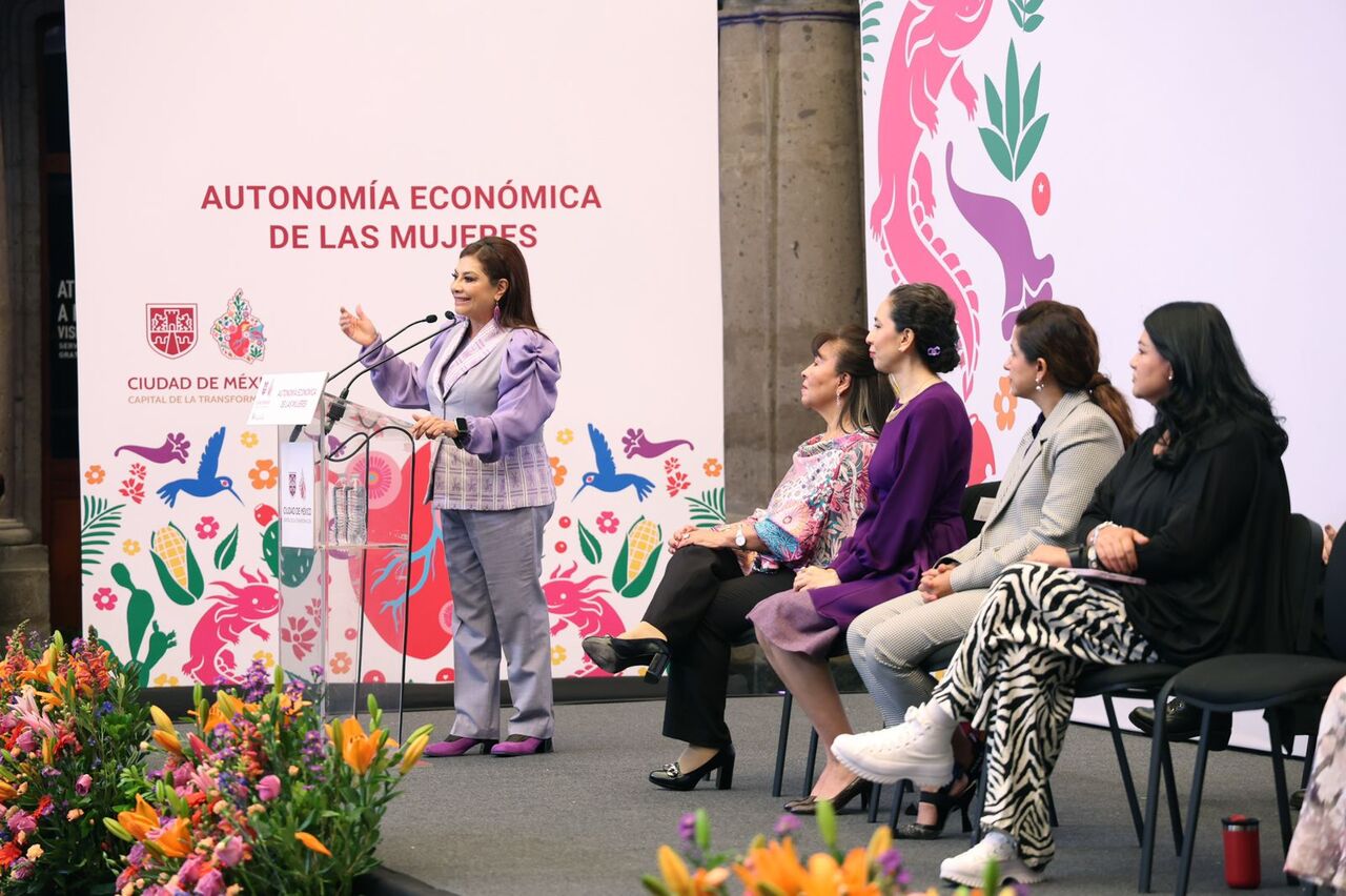 Clara Brugada presenta Programa de Autonomía Económica para mujeres en CDMX