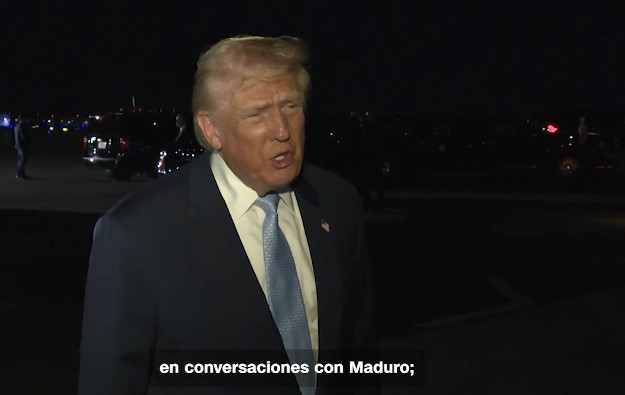 [VIDEO]“Yo hablaría con cualquiera”; Trump no descartó diálogo con el presidente Nicolás Maduro