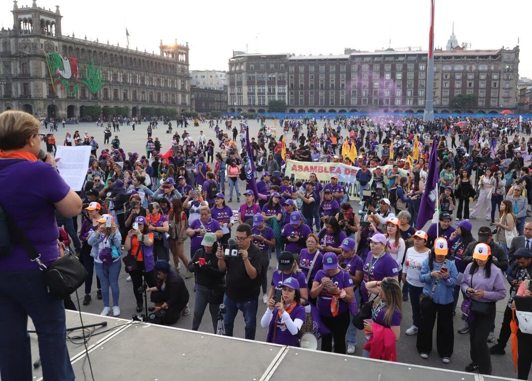 Colectivas de México se deslindan de grupos derechistas; señalan impunidad y violencia estructural