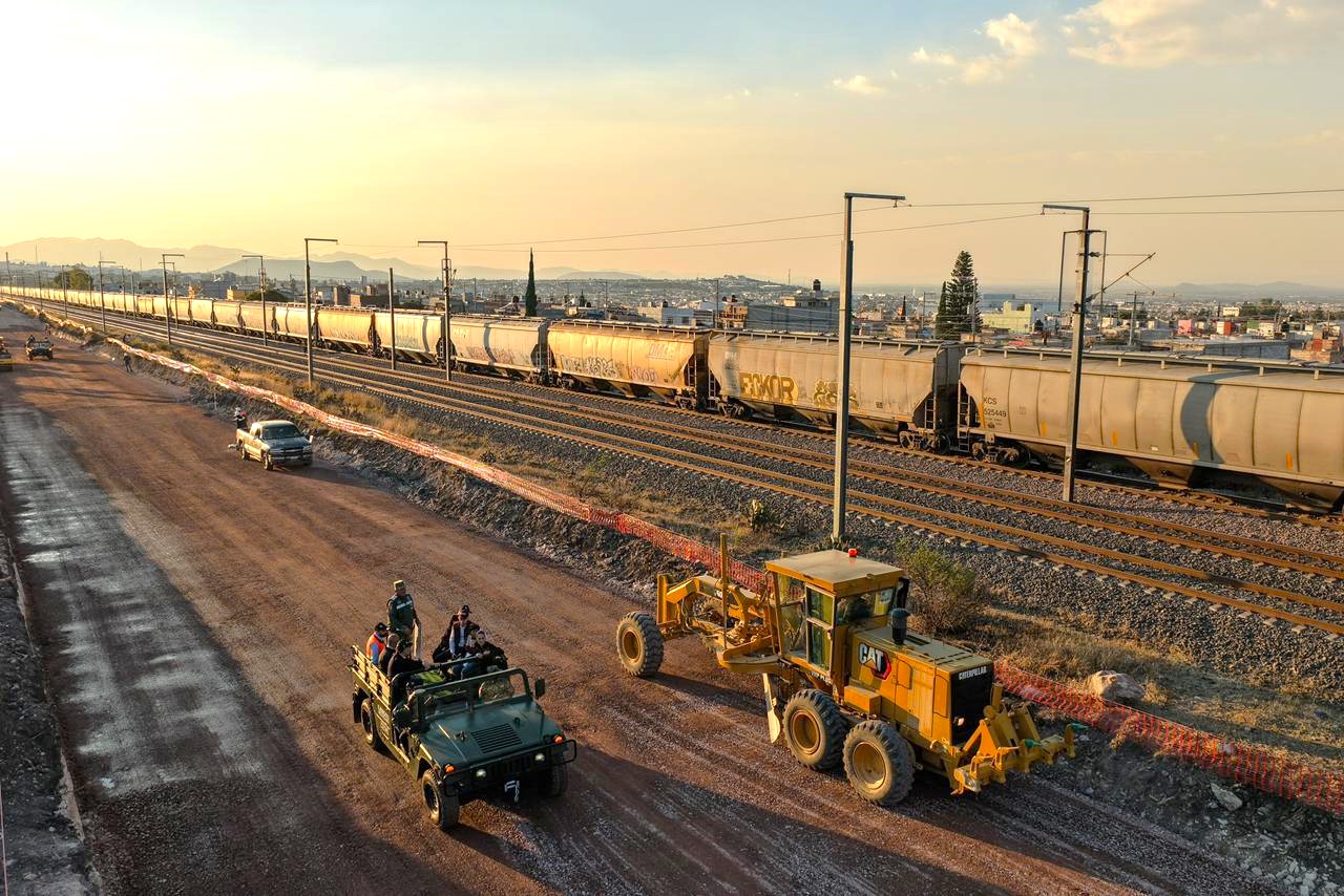 Obras del Tren México-Querétaro alcanzan 8% de avance; “vamos a cumplir”: presidenta Sheinbaum