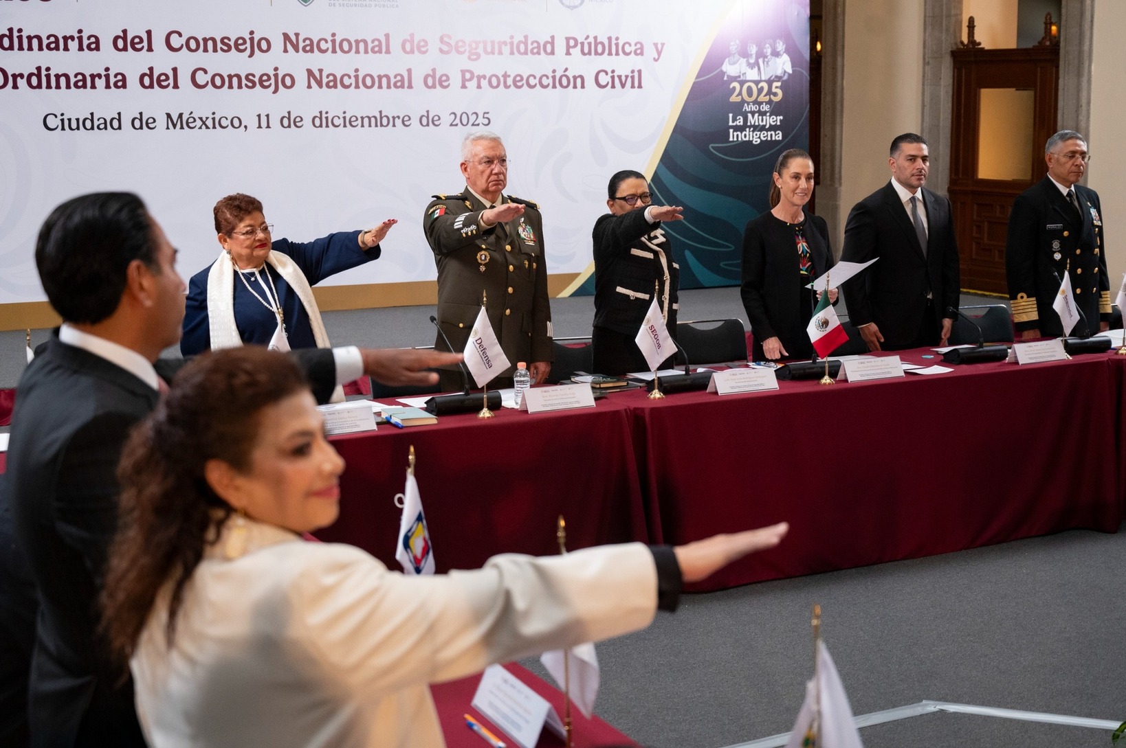 “Juntos hemos bajado la extorsión”: presidenta Sheinbaum en la 52 Sesión Ordinaria del Consejo Nacional de Seguridad Pública