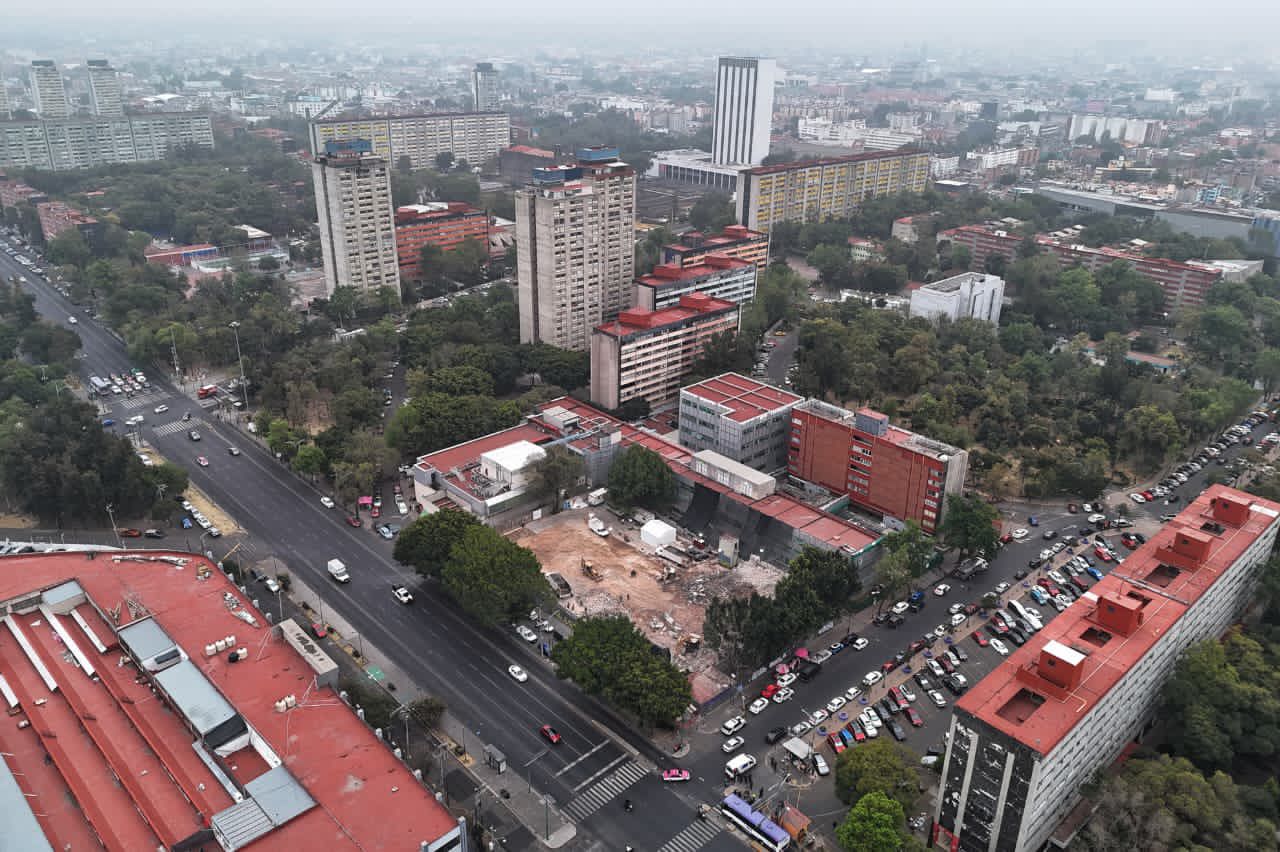 Tras demolición del hospital “Dr. Gonzalo Castañeda”, en 2026 ISSSTE iniciará construcción de una nueva unidad en Tlatelolco