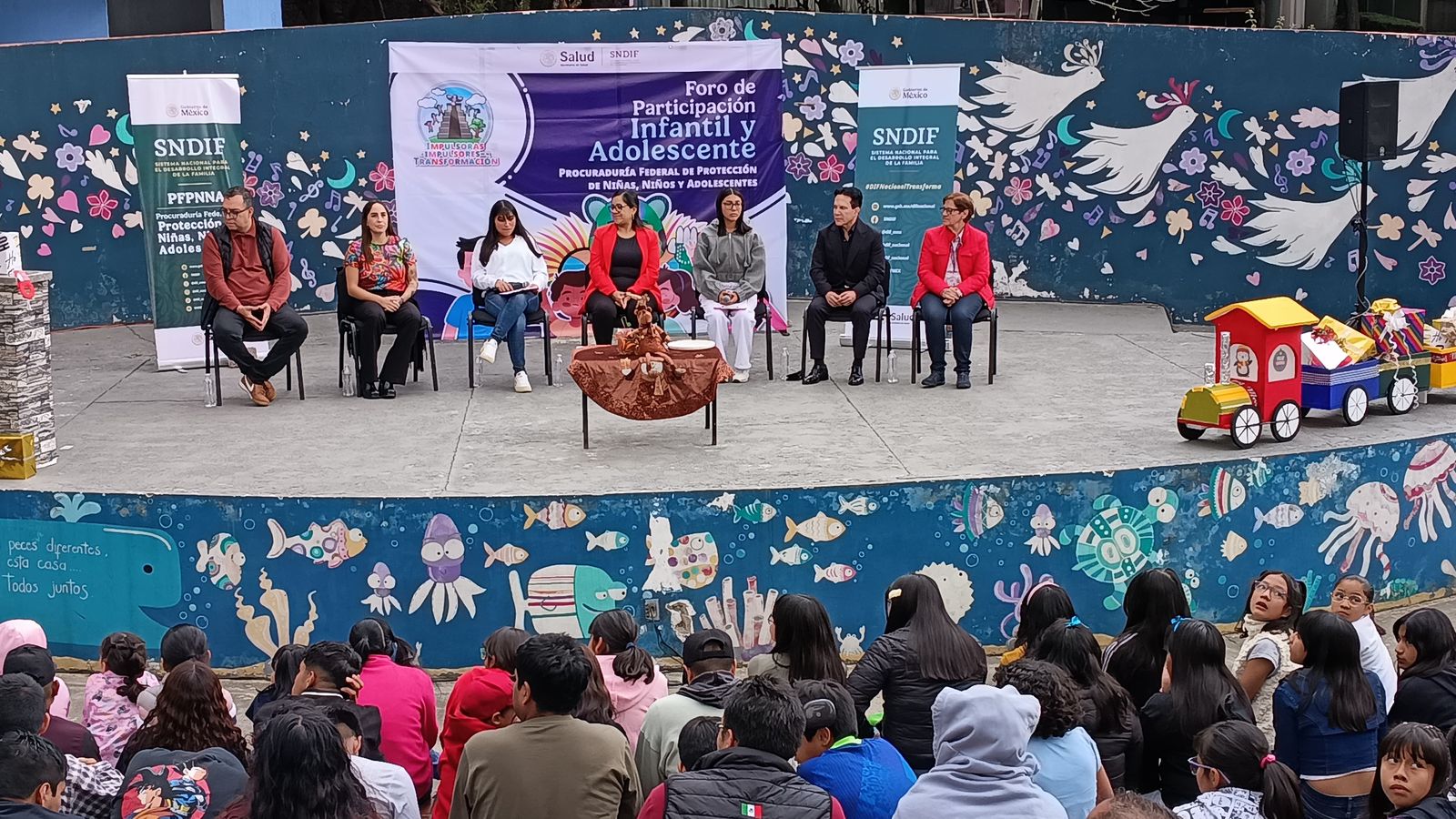 En 2025, con 26 foros DIF Nacional impulsó la participación de más de 8 mil niñas, niños y adolescentes