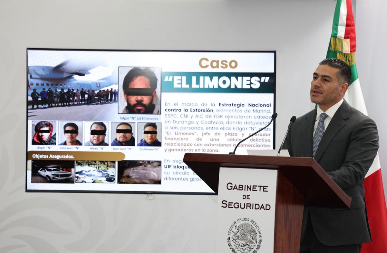 “El Limones”: el golpe federal que desmantela una red de extorsión en La Laguna