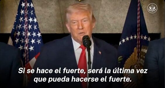 Trump reactiva advertencias contra Maduro y destaca el poderío militar estadounidense