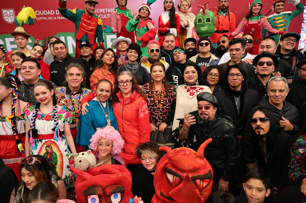 “Luces de Invierno”: la apuesta de Clara Brugada por una cultura sin fronteras en la Ciudad de México