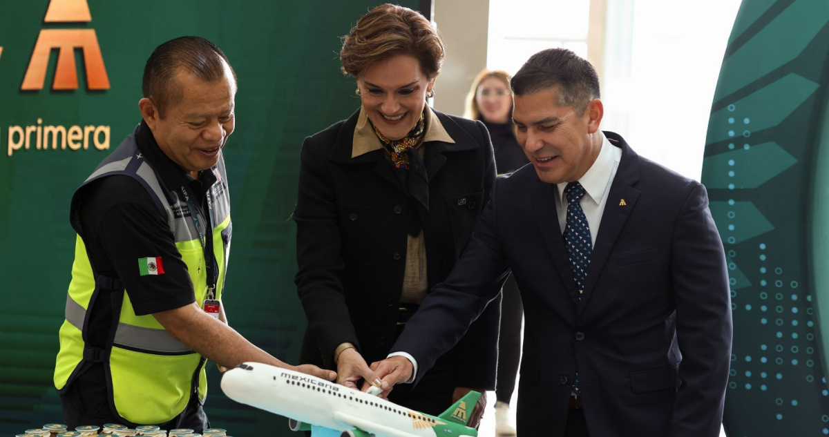 La Aerolínea del Estado Mexicano “Mexicana de Aviación” alcanza 800 mil pasajeros en su segundo aniversario