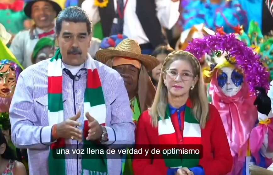 En su mensaje navideño, destaca Maduro a Venezuela espiritual y resiliente
