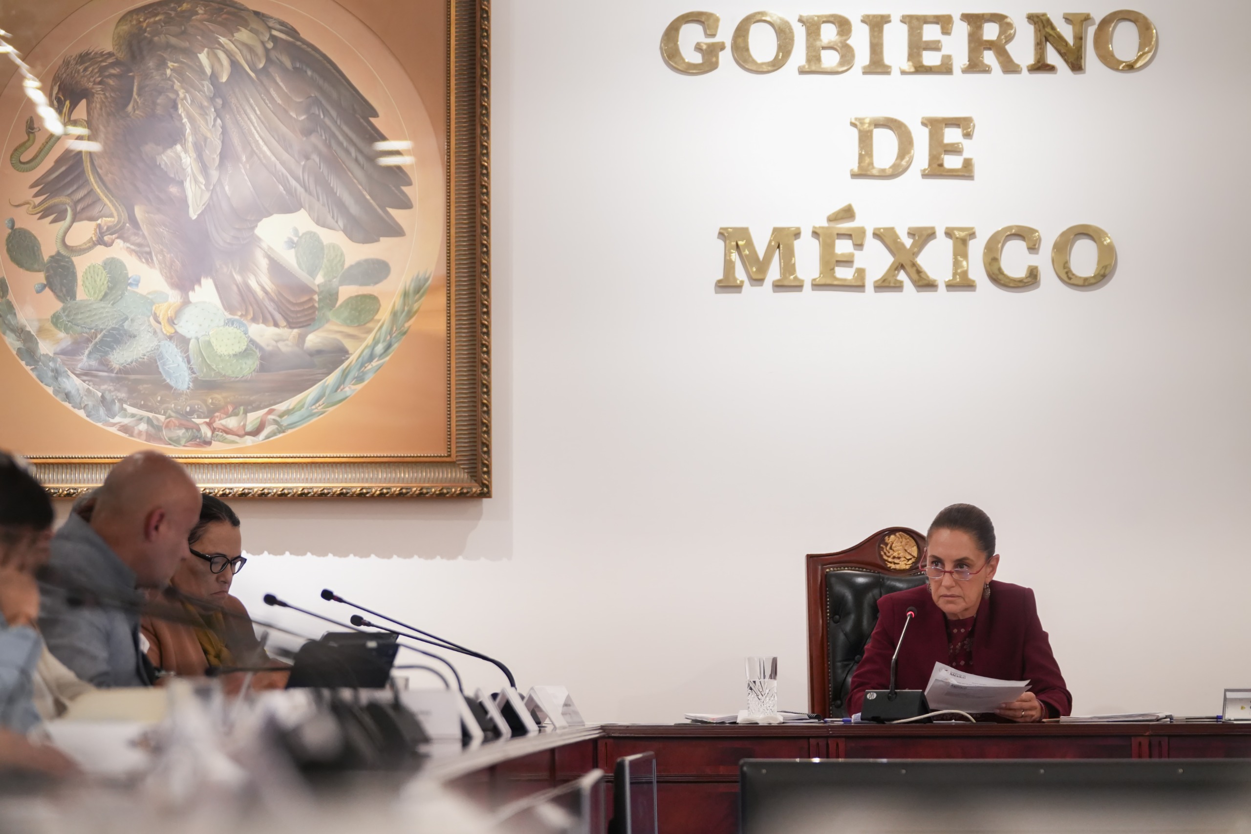 Presidenta Sheinbaum lamenta fallecimiento de 13 personas en el accidente del Tren Interoceánico; Gabinete acompaña a familias