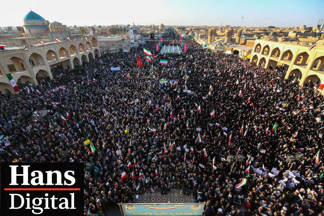 Iraníes se manifiestan en apoyo a su gobierno tras las amenazas de Trump