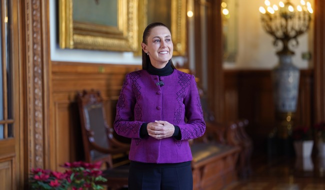La presidenta Sheinbaum desea un año nuevo 2026 de salud, bienestar y amor para México y sus familias