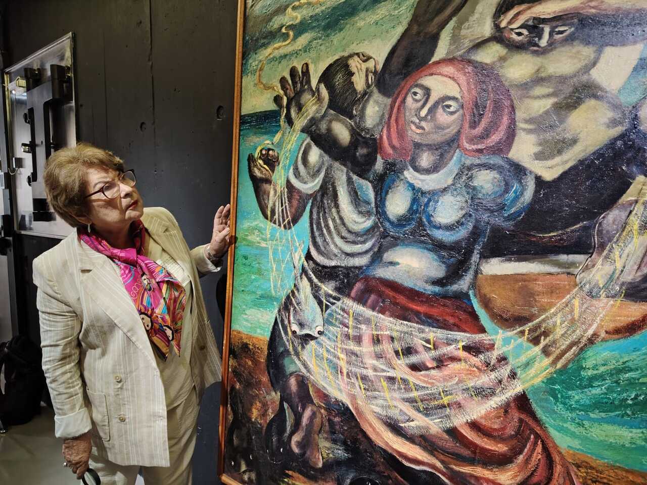 [VIDEO] La pescadora, obra pictórica de David Alfaro Siqueiros