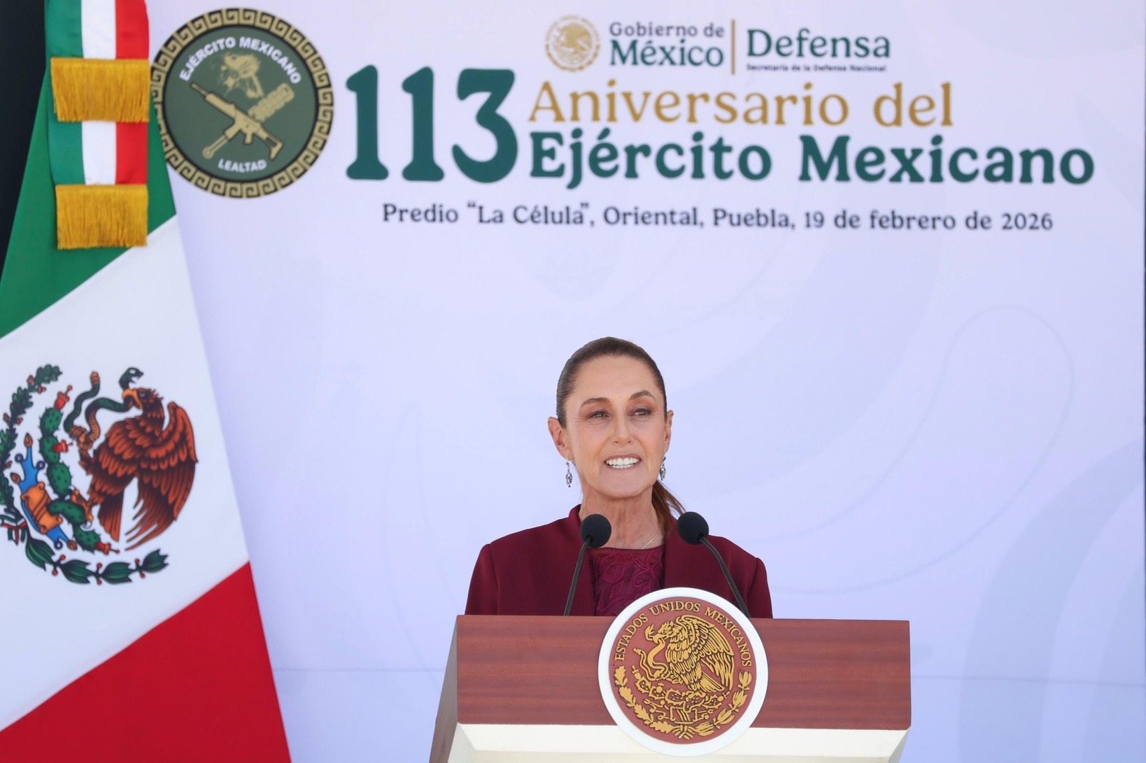 Fuerzas Armadas garantizan que México decida su destino con independencia: Presidenta Sheinbaum