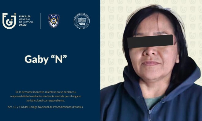Capturan en Oacaxa a Gaby “N” por homicidio calificado de motociclista en Iztapalapa
