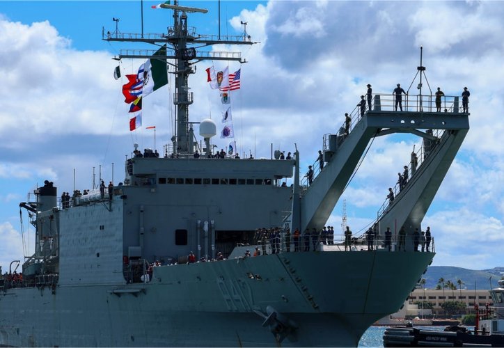 Tras muerte de “El Mencho”, refuerzan seguridad en Puerto Vallarta con el buque “Usumacinta”