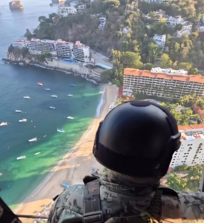 Marina refrenda compromiso de velar por la paz y seguridad de las familias en Puerto Vallarta, Jalisco