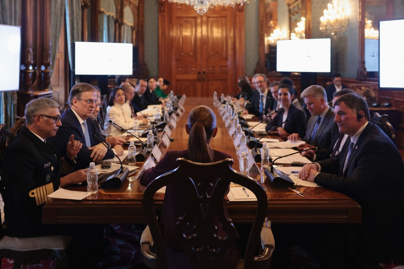 Presidenta Sheinbaum recibe a empresarios de Canadá y al Ministro de Comercio, Dominique LeBlanc