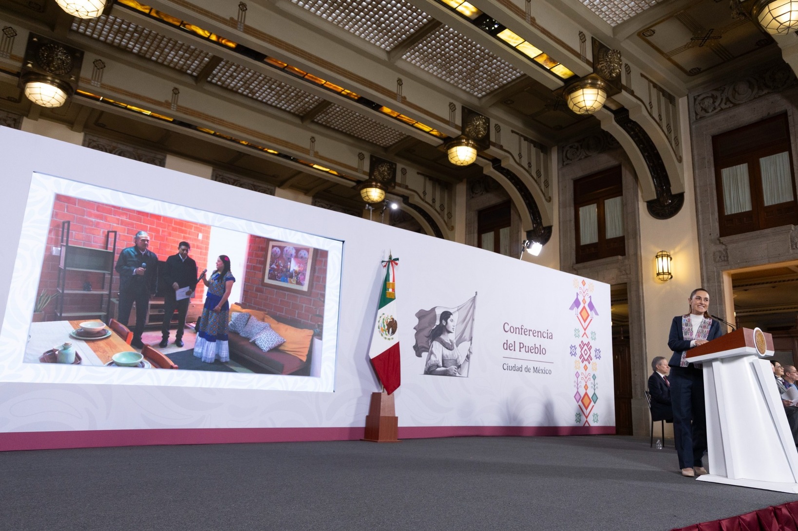 Este “Miércoles de Vivienda para el Bienestar” la Presidenta Sheinbaum hizo entregas en Oaxaca