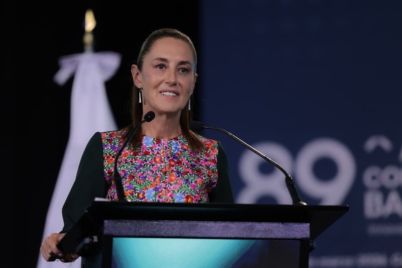 Presidenta Sheinbaum impulsa el Plan México en la inauguración de la 89 Convención Bancaria