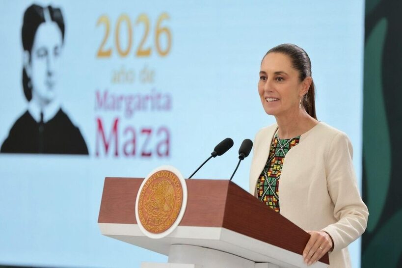 Presidenta Sheinbaum acuerda con la banca más crédito a pequeñas y medianas empresas, y resalta inversión alemana