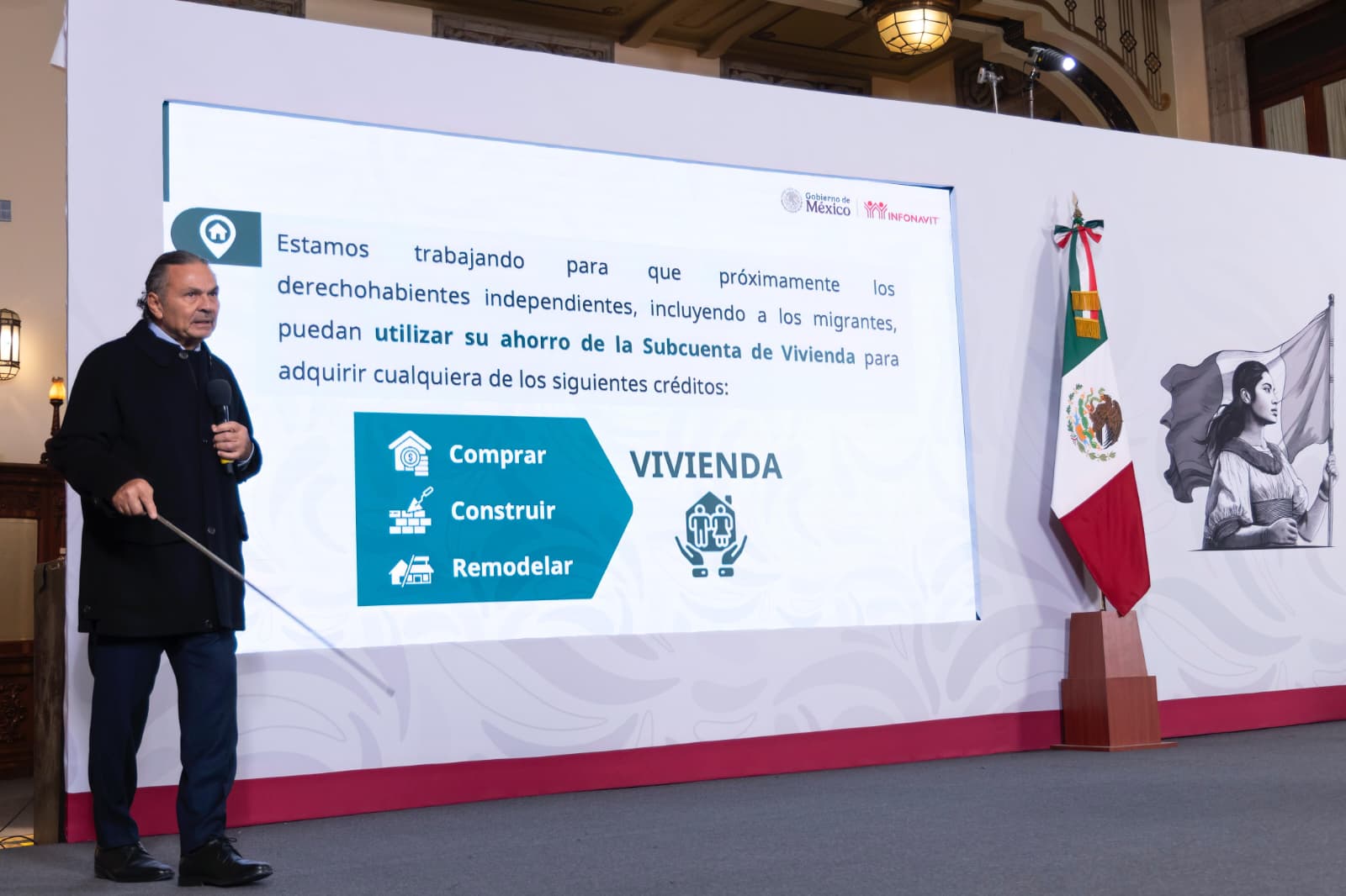 Las y los migrantes podrán contar con prestaciones de ley como IMSS e INFONAVIT